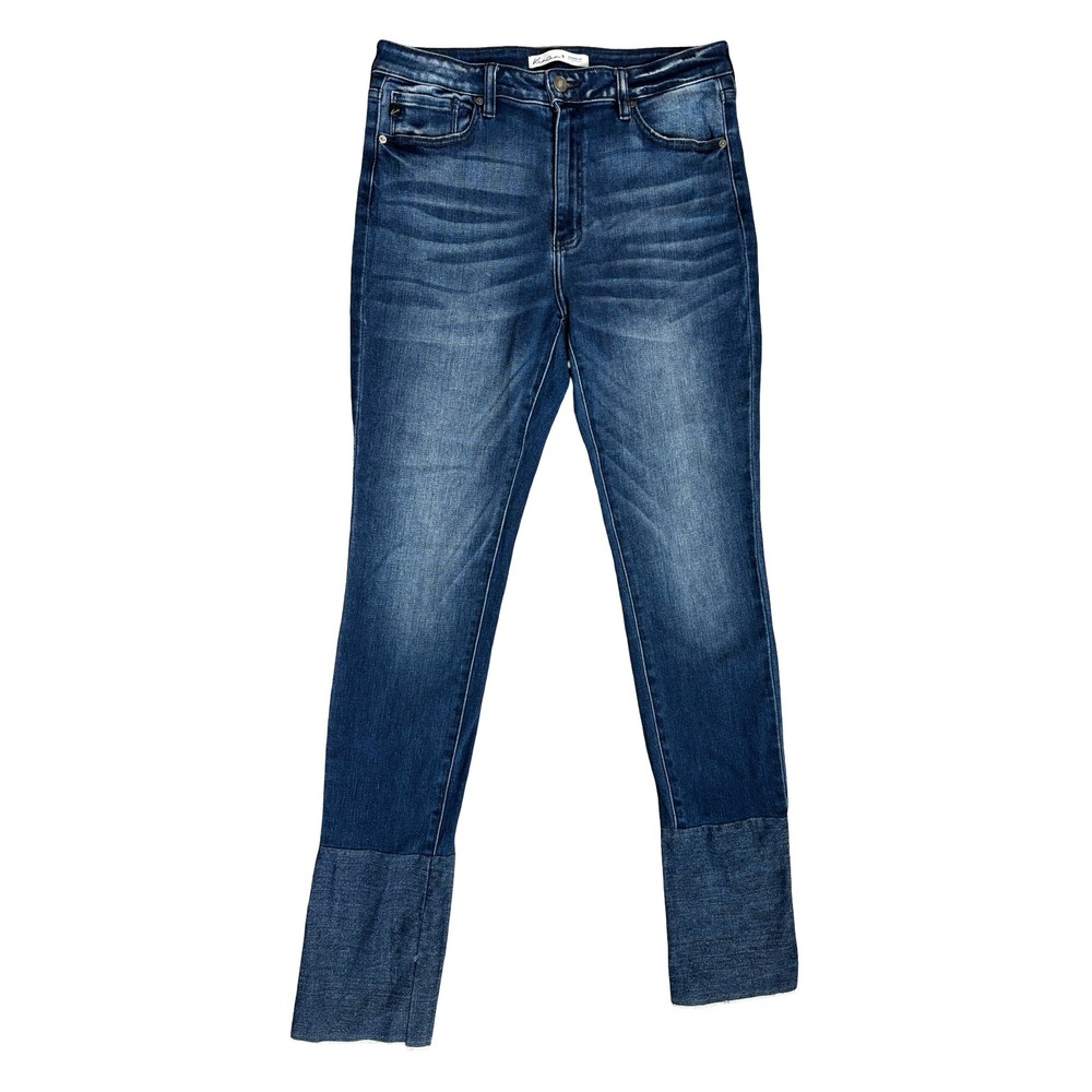 KanCan Maurices High Rise Skinny Jeans 30 Blue Denim Released Hem